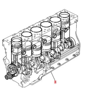 motore perkins alleggerito